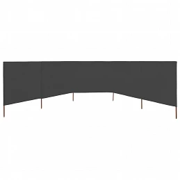 Acquista Paravento a 5 Pannelli in Tessuto 600x80 cm Antracite con riferimento GHV-47156 della ditta GARDENHOME