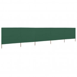 Acquista Paravento a 5 Pannelli in Tessuto 600x120 cm Verde con riferimento GHV-47161 della ditta GARDENHOME