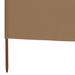 Acquista Paravento a 5 Pannelli in Tessuto 600x120 cm Grigio Talpa con riferimento GHV-47163 della ditta GARDENHOME