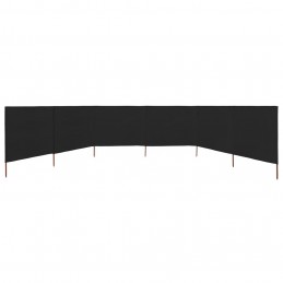 Acquista Paravento a 6 Pannelli in Tessuto 800x80 cm Nero con riferimento GHV-47172 della ditta GARDENHOME