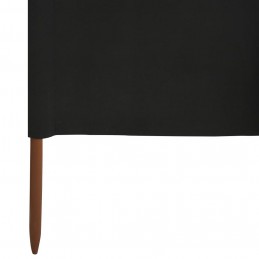 Acquista Paravento a 6 Pannelli in Tessuto 800x80 cm Nero con riferimento GHV-47172 della ditta GARDENHOME