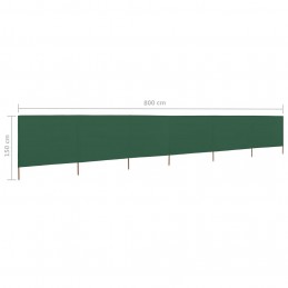 Acquista Paravento a 6 Pannelli in Tessuto 800x120 cm Verde con riferimento GHV-47175 della ditta GARDENHOME