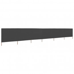 Acquista Paravento a 6 Pannelli in Tessuto 800x120 cm Antracite con riferimento GHV-47176 della ditta GARDENHOME