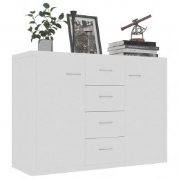 Acquista Credenza Bianca 88x30x65 cm in Truciolato con riferimento GHV-800684 della ditta GARDENHOME