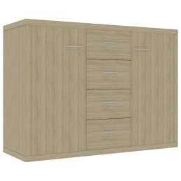 Acquista Credenza Rovere Sonoma 88x30x65 cm in Truciolato con riferimento GHV-800687 della ditta GARDENHOME