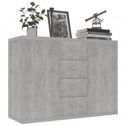 Acquista Credenza Grigio Cemento 88x30x65 cm in Truciolato con riferimento GHV-800688 della ditta GARDENHOME