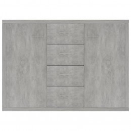 Acquista Credenza Grigio Cemento 88x30x65 cm in Truciolato con riferimento GHV-800688 della ditta GARDENHOME