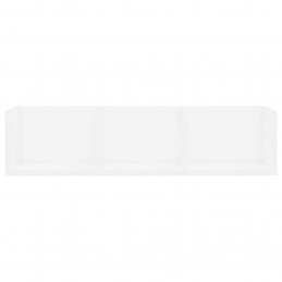 Acquista Scaffale Porta CD a Parete Bianco 75x18x18 cm in Multistrato con riferimento GHV-801310 della ditta GARDENHOME