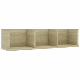 Acquista Scaffale Porta CD a Parete Rovere Sonoma 75x18x18 cm Truciolato con riferimento GHV-801313 della ditta GARDENHOME