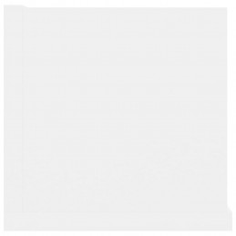 Acquista Scaffale Porta CD a Parete Bianco 100x18x18 cm in Truciolato con riferimento GHV-801319 della ditta GARDENHOME