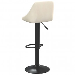 Acquista Sgabelli da Bar 2 pz Crema in Velluto con riferimento GHV-335348 della ditta GARDENHOME