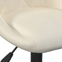 Acquista Sgabelli da Bar 2 pz Crema in Velluto con riferimento GHV-335348 della ditta GARDENHOME