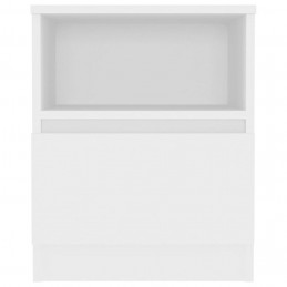 Acquista Comodino Bianco 40x40x50 cm in Legno Multistrato con riferimento GHV-806157 della ditta GARDENHOME