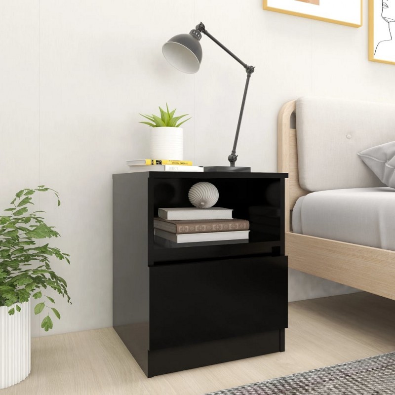 Acquista Comodini 2 pz Neri 40x40x50 cm in Truciolato con riferimento GHV-806160 della ditta GARDENHOME