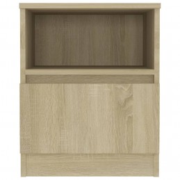 Acquista Comodino Rovere Sonoma 40x40x50 cm in Truciolato con riferimento GHV-806163 della ditta GARDENHOME