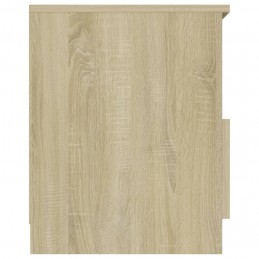 Acquista Comodino Rovere Sonoma 40x40x50 cm in Truciolato con riferimento GHV-806163 della ditta GARDENHOME