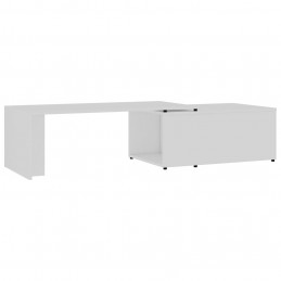 Acquista Tavolino da Salotto Bianco 150x50x35 cm in Legno Multistrato con riferimento GHV-801337 della ditta GARDENHOME