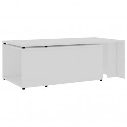 Acquista Tavolino da Salotto Bianco 150x50x35 cm in Legno Multistrato con riferimento GHV-801337 della ditta GARDENHOME