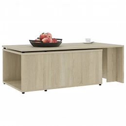 Acquista Tavolino da Caffè Rovere Sonoma 150x50x35 cm in Truciolato con riferimento GHV-801340 della ditta GARDENHOME