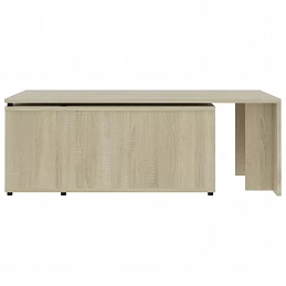 Acquista Tavolino da Caffè Rovere Sonoma 150x50x35 cm in Truciolato con riferimento GHV-801340 della ditta GARDENHOME