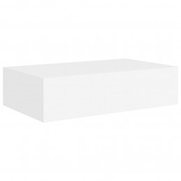 Acquista Scaffale con Cassetti da Parete Bianco 40x23,5x10 cm in MDF con riferimento GHV-330241 della ditta GARDENHOME