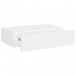 Acquista Scaffale con Cassetti da Parete Bianco 40x23,5x10 cm in MDF con riferimento GHV-330241 della ditta GARDENHOME