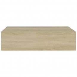 Acquista Scaffale con Cassetti da Parete Rovere 40x23,5x10 cm in MDF con riferimento GHV-330247 della ditta GARDENHOME