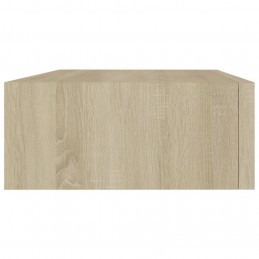 Acquista Scaffale con Cassetti da Parete Rovere 40x23,5x10 cm in MDF con riferimento GHV-330247 della ditta GARDENHOME