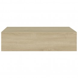 Acquista Scaffali con Cassetti da Parete 2pz Rovere 40x23,5x10 cm in MDF con riferimento GHV-330248 della ditta GARDENHOME
