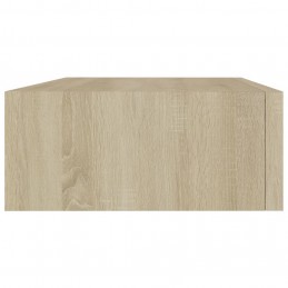 Acquista Scaffali con Cassetti da Parete 2pz Rovere 40x23,5x10 cm in MDF con riferimento GHV-330248 della ditta GARDENHOME