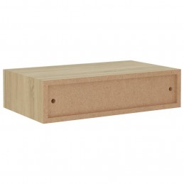 Acquista Scaffali con Cassetti da Parete 2pz Rovere 40x23,5x10 cm in MDF con riferimento GHV-330248 della ditta GARDENHOME