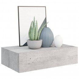 Acquista Scaffali Cassetti a Muro 2 pz Grigio Cemento 40x23,5x10cm MDF con riferimento GHV-330252 della ditta GARDENHOME