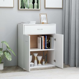 Acquista Credenza Bianca 60x30x75 cm in Truciolato con riferimento GHV-800711 della ditta GARDENHOME