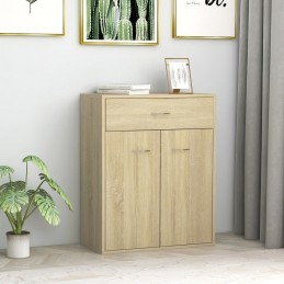 Acquista Credenza Rovere Sonoma 60x30x75 cm in Truciolato con riferimento GHV-800714 della ditta GARDENHOME