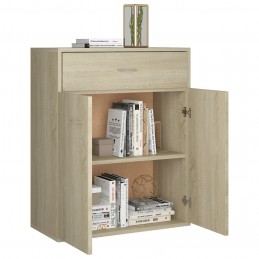 Acquista Credenza Rovere Sonoma 60x30x75 cm in Truciolato con riferimento GHV-800714 della ditta GARDENHOME