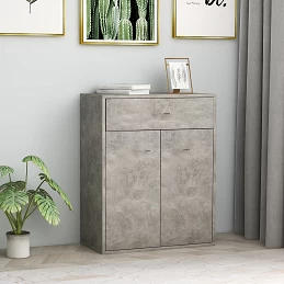 Acquista Credenza Grigio Cemento 60x30x75 cm in Truciolato con riferimento GHV-800715 della ditta GARDENHOME