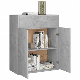 Acquista Credenza Grigio Cemento 60x30x75 cm in Truciolato con riferimento GHV-800715 della ditta GARDENHOME