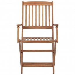 Acquista Sedie da Giardino Pieghevoli 6 pz con Cuscini Massello Acacia con riferimento GHV-3074956 della ditta GARDENHOME