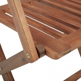 Acquista Sedie da Giardino Pieghevoli 6 pz con Cuscini Massello Acacia con riferimento GHV-3074958 della ditta GARDENHOME