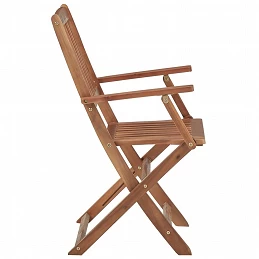 Acquista Sedie da Giardino Pieghevoli 6 pz con Cuscini Massello Acacia con riferimento GHV-3074965 della ditta GARDENHOME