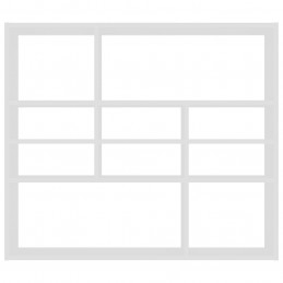 Acquista Scaffale a Parete Bianco 90x16x78 cm in in Multistrato con riferimento GHV-802939 della ditta GARDENHOME