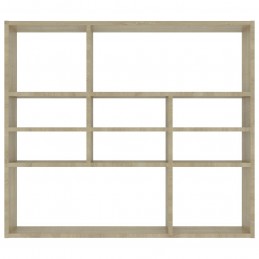 Acquista Scaffale a Parete Rovere Sonoma 90x16x78 cm in Truciolato con riferimento GHV-802942 della ditta GARDENHOME