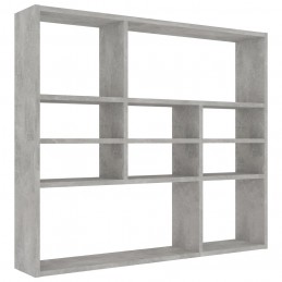 Acquista Scaffale a Parete Grigio Cemento 90x16x78 cm in Truciolato con riferimento GHV-802943 della ditta GARDENHOME