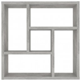 Acquista Scaffale a Parete Grigio Cemento 1x16x45,1 cm in Truciolato con riferimento GHV-802952 della ditta GARDENHOME