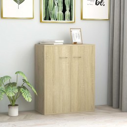 Acquista Credenza Rovere Sonoma 60x30x75 cm in Truciolato con riferimento GHV-800732 della ditta GARDENHOME