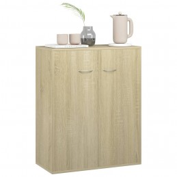 Acquista Credenza Rovere Sonoma 60x30x75 cm in Truciolato con riferimento GHV-800732 della ditta GARDENHOME