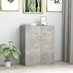 Acquista Credenza Calcestruzzo Grigio 60x30x75 cm in Truciolato con riferimento GHV-800733 della ditta GARDENHOME