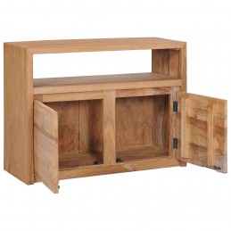 Acquista Credenza 80x30x60 cm in Legno Massello di Teak con riferimento GHV-282847 della ditta GARDENHOME