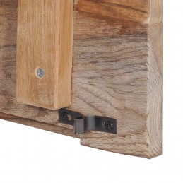 Acquista Credenza 80x30x60 cm in Legno Massello di Teak con riferimento GHV-282847 della ditta GARDENHOME