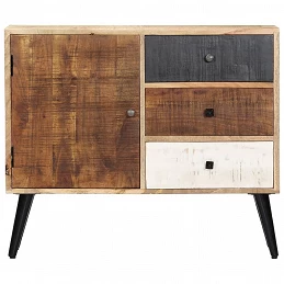 Acquista Credenza 88x30x73 cm in Legno Massello di Mango con riferimento GHV-282876 della ditta GARDENHOME